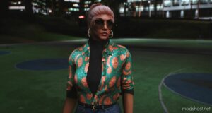 GTA 5 Player Mod: Sleek Layered Shirt For MP Female (Image #3)