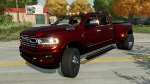 FS22 Dodge Car Mod: RAM 3500 2019 V1.0.0.1 (Image #3)