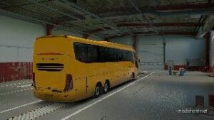 ETS2 Scania Skin Mod: G7 BUS Volánbusz (Yellow) (Image #3)