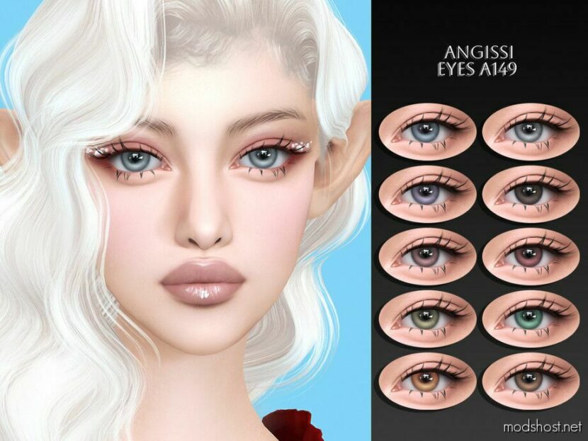 Sims 4 Mod: Eyes A149 (Featured)