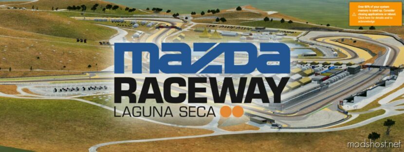 BeamNG Mazda Map Mod: Raceway Laguna Seca V1.0.4 0.30 (Featured)