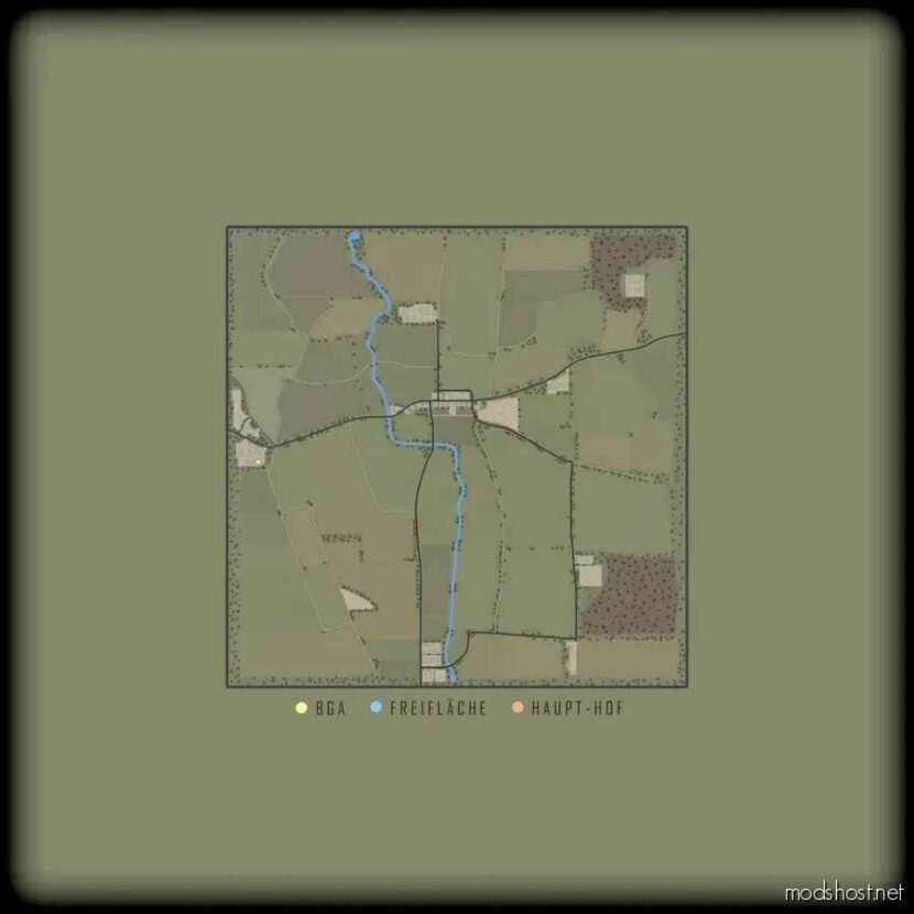 FS22 Mod: Irgendwo In Brandenburg Remaster Real GPS Custompda (Featured)