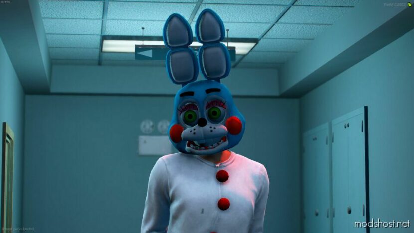 GTA 5 Player Mod: TOY Bonnie – Fnaf Mask Female/Male (Featured)