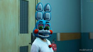 GTA 5 Player Mod: TOY Bonnie – Fnaf Mask Female/Male (Image #3)