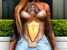 GTA 5 Player Mod: Full Throttle TOP For MP Female (Image #2)