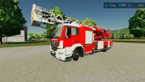 FS22 Mercedes-Benz Truck Mod: Magirus DLK (Image #6)