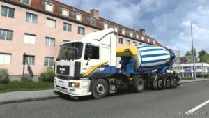 ETS2 Trailer Mod: Animated Cement Mixer 1.48.5 (Image #3)