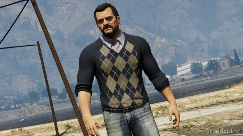 GTA 5 Player Mod: Physique Overhaul For Michael V1.5 (Featured)