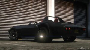 GTA 5 Corvette Vehicle Mod: 1963 Corvette Grand Sport Roadster Add-On | Template | Lods V1.1 (Image #2)