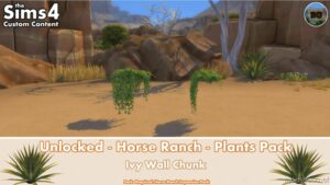 Sims 4 Object Mod: Unlocked – Horse Ranch – Plants Pack (Image #4)