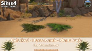 Sims 4 Object Mod: Unlocked – Horse Ranch – Plants Pack (Image #5)