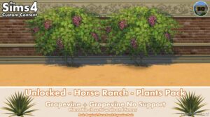 Sims 4 Object Mod: Unlocked – Horse Ranch – Plants Pack (Image #6)