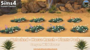 Sims 4 Object Mod: Unlocked – Horse Ranch – Plants Pack (Image #8)