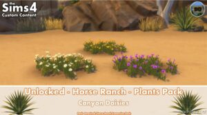 Sims 4 Object Mod: Unlocked – Horse Ranch – Plants Pack (Image #9)