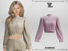 Sims 4 Female Clothes Mod: Nora SET (Image #2)