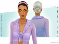 Sims 4 Female Mod: Morningstar Hairstyle (Featured)