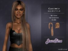 Sims 4 Female Mod: Casimir Hairstyle (Featured)