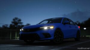 GTA 5 Honda Vehicle Mod: 2023 Honda Civic Sport Touring 5DR Replace/Add-On (Image #2)