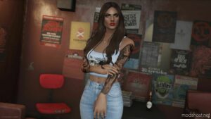 GTA 5 Player Mod: Lola TOP For MP Female (Image #2)