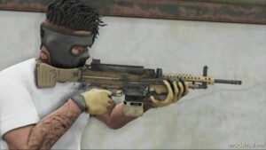 GTA 5 Weapon Mod: MW 2019-MG3 Animated (Image #2)