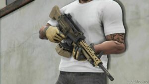 GTA 5 Weapon Mod: MW 2019-MG3 Animated (Image #4)