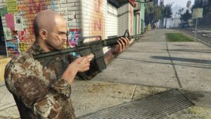 GTA 5 Weapon Mod: AR15 Classics Animated V1.4 (Image #5)