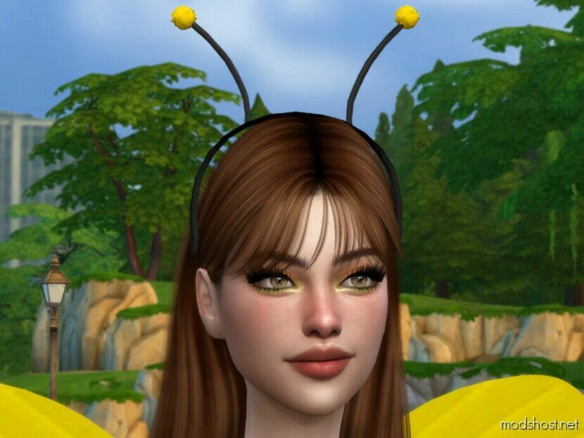 Sims 4 Accessory Mod: BEE Antennae Headband (Featured)