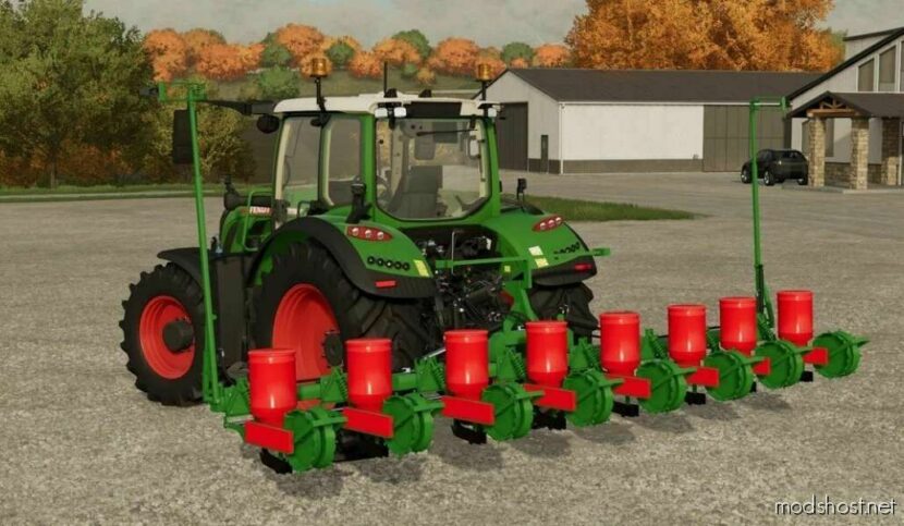 FS22 Mod: Lizard Planter 8P Seeder (Featured)