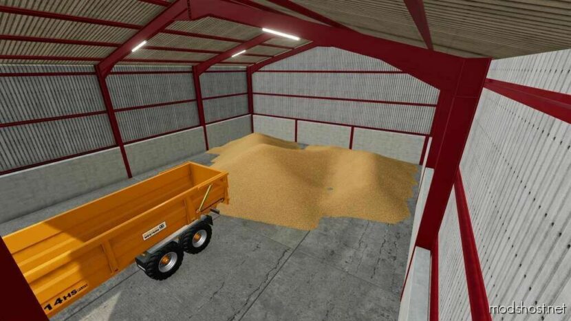 FS22 Placeable Mod: British Grain Sheds (Featured)