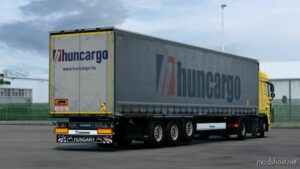 ETS2 DAF Mod: Huncargo Skin Combo For DAF XF 105 And Krone Profiliner DLC (Image #3)