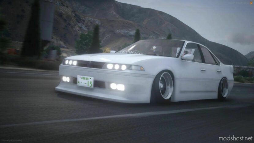 GTA 5 Nissan Vehicle Mod: 1993 Nissan Cefiro A31 Add-On / Fivem | 110+ Tunings | Templates | Unlocked V1.3 (Featured)