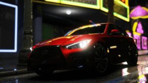 GTA 5 Vehicle Mod: 2023 Infiniti Q50 RED Sport 400 Add-On (Image #3)