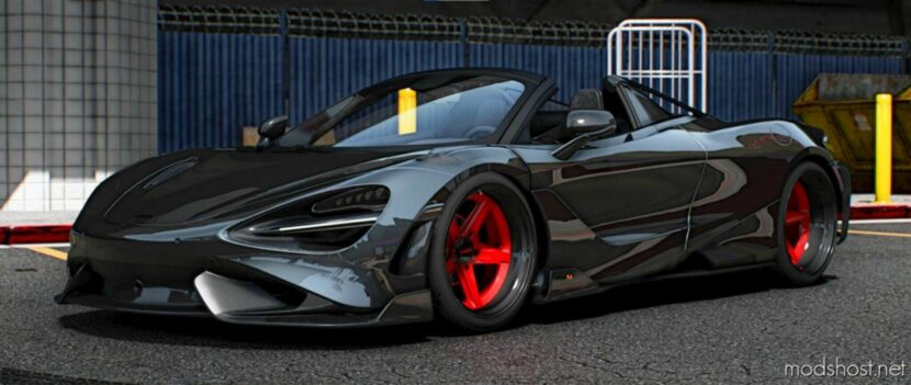 GTA 5 McLaren Vehicle Mod: 765LT Spider Slammed (Featured)