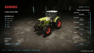 FS22 Claas Tractor Mod: Atles 900RZ V1.1 (Image #2)