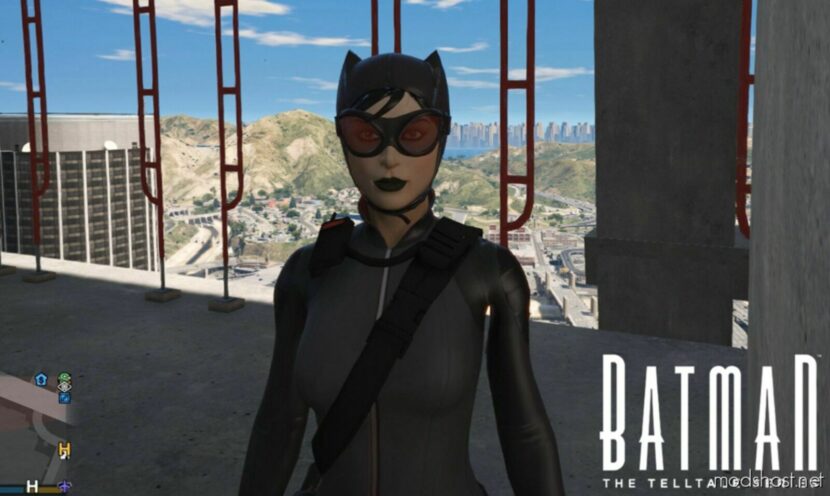 GTA 5 Player Mod: Catwoman Telltale Games (Featured)