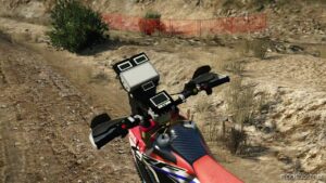 GTA 5 Honda Vehicle Mod: CRF 450R Dakar (Image #4)