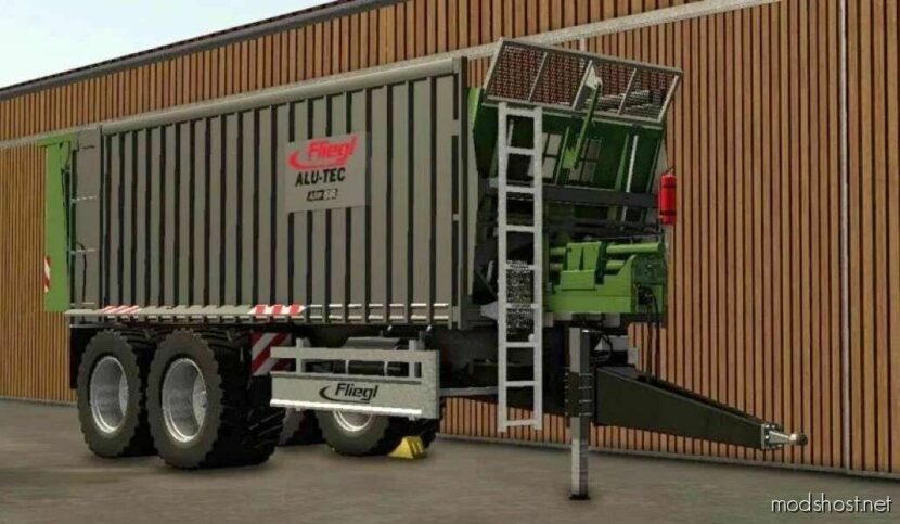 FS22 Fliegl Trailer Mod: ASW 281 Alu-Tec (Featured)