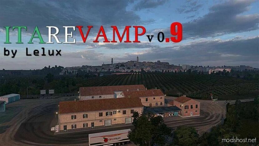 ETS2 Mod: Itarevamp Map V0.9 1.48.5 (Featured)