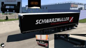 ETS2 Mod: Trailer Schwarzmuller Pack V1.8 Schumi 1.48-1.49 (Image #2)