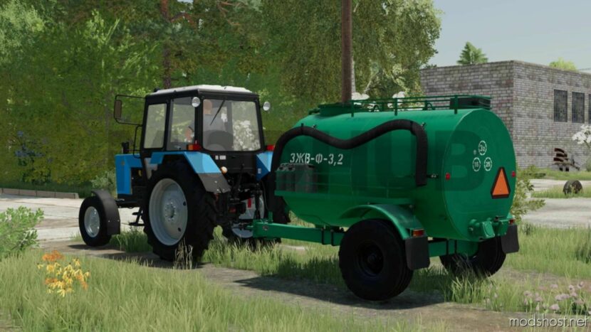 FS22 Trailer Mod: Zjv-F-3,2 (Featured)