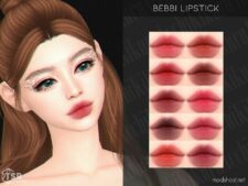 Sims 4 Lipstick Makeup Mod: Bebbi Lipstick (Featured)