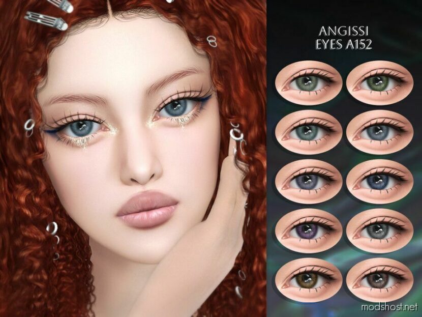 Sims 4 Mod: Eyes A152 (Featured)