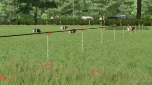 FS22 Placeable Mod: PIG Tail Polytape Electric Fences (Image #2)