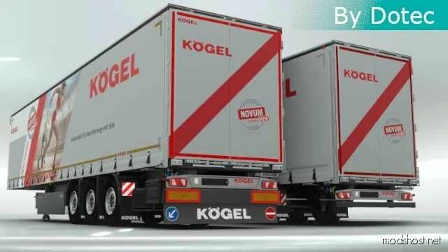 ETS2 Kogel Mod: Koegel Trailers V1.3 1.48-1.49 (Featured)