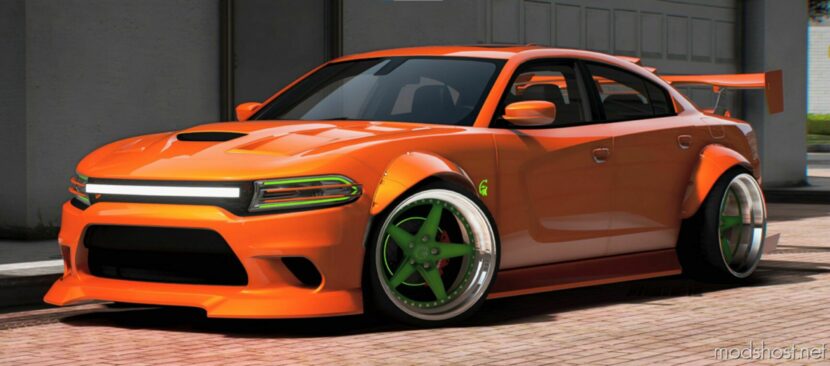 GTA 5 Dodge Vehicle Mod: Charger Widebody Ultimate Edition (Featured)