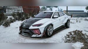 GTA 5 Lamborghini Vehicle Mod: Urus Mansory WB (Image #4)