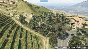 GTA 5 Mod: Vineyard Mansion Fence Ymap (Image #2)