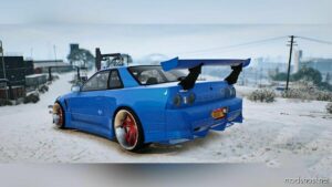 GTA 5 Nissan Vehicle Mod: Skyline R32-4 (Image #3)