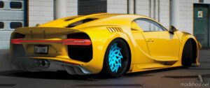 GTA 5 Bugatti Vehicle Mod: Chiron Mega Widebody Show Edition (Image #2)