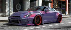 GTA 5 Nissan Vehicle Mod: GTR Widebody Mega (Featured)